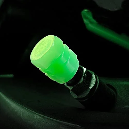 4 PCs । Universal Luminous Tire Valve Cap । CN-20 - Image 13