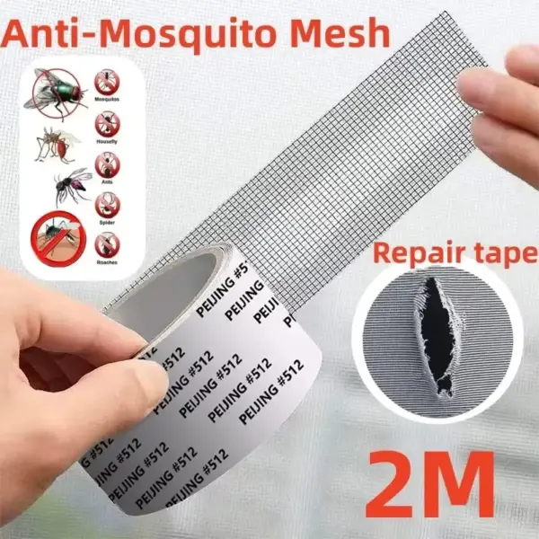 2 PCs । Mosquito Net Repair Tape (5×200 cm) । CN-34