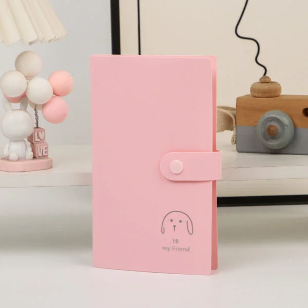Anti-Oxidation Jewelry Album with Zip Lock Bag (Pink) । CN-62 - Image 9