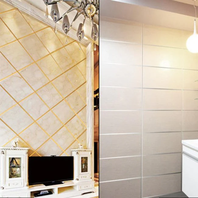 Golden । Self-Adhesive 1-Line Waterproof Tiles Gap Tape (1×5000 cm) । CN-15 - Image 6