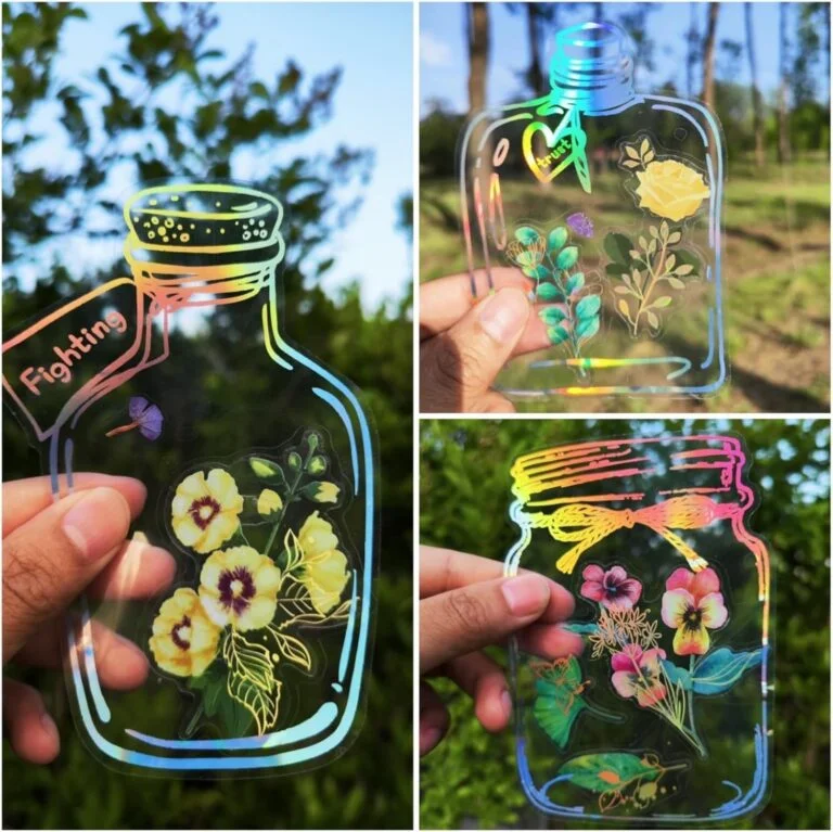 50 PCs । Flower Storage Clear Book Mark । CN-52 - Image 5