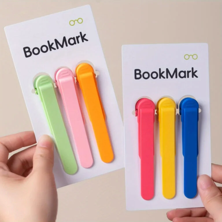 6 PCs । Silicone Book Mark । CN-53