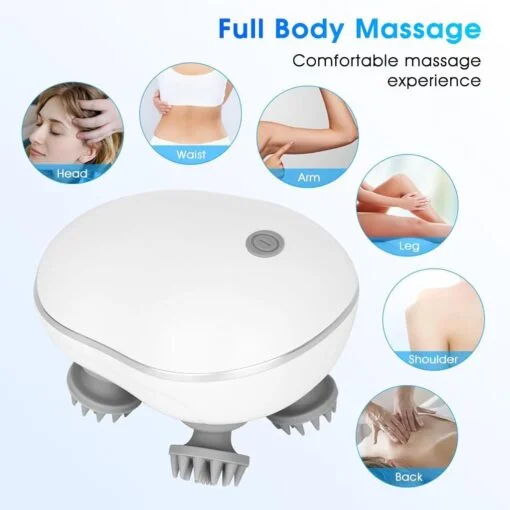 Smart Scalp Massager with Red Leaser । CN-81 - Image 3