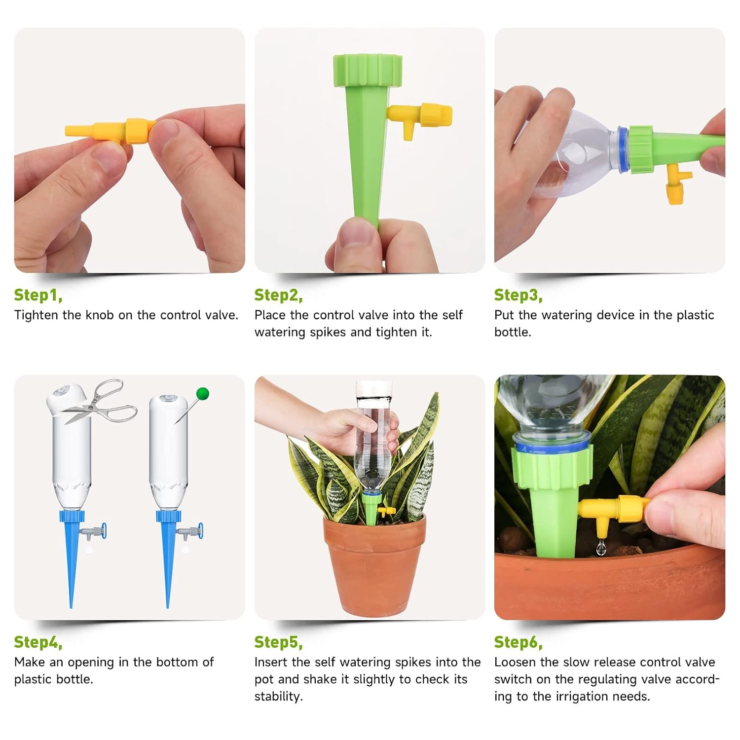 12 PCs । Plant Auto Watering Spike । CN-17 - Image 5
