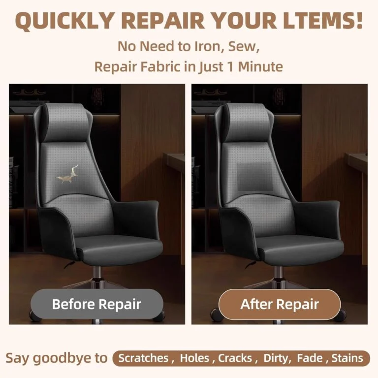 Chocolate । Self-Adhesive PU Leather Repair Patch (27×27 inch) । CN-74 - Image 7